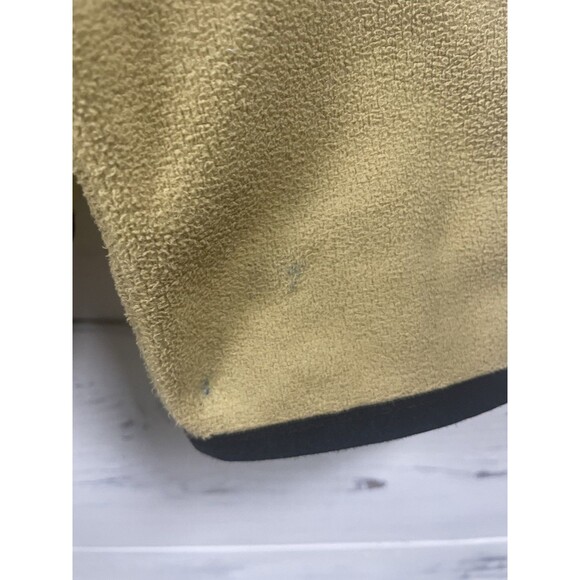 VINTAGE The North Face Snap Pullover Men’s Small Beige Tan Fleece Outdoors - Picture 6 of 6